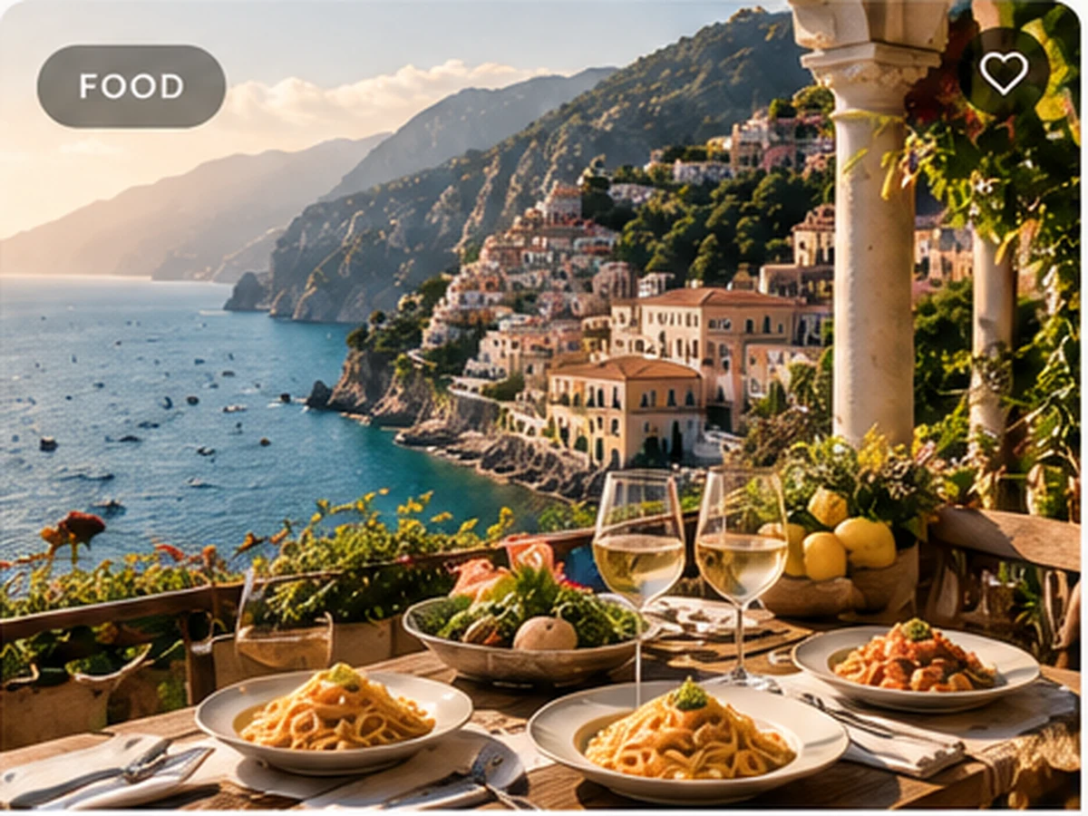 Mediterranean food experience on the Amalfi Coast