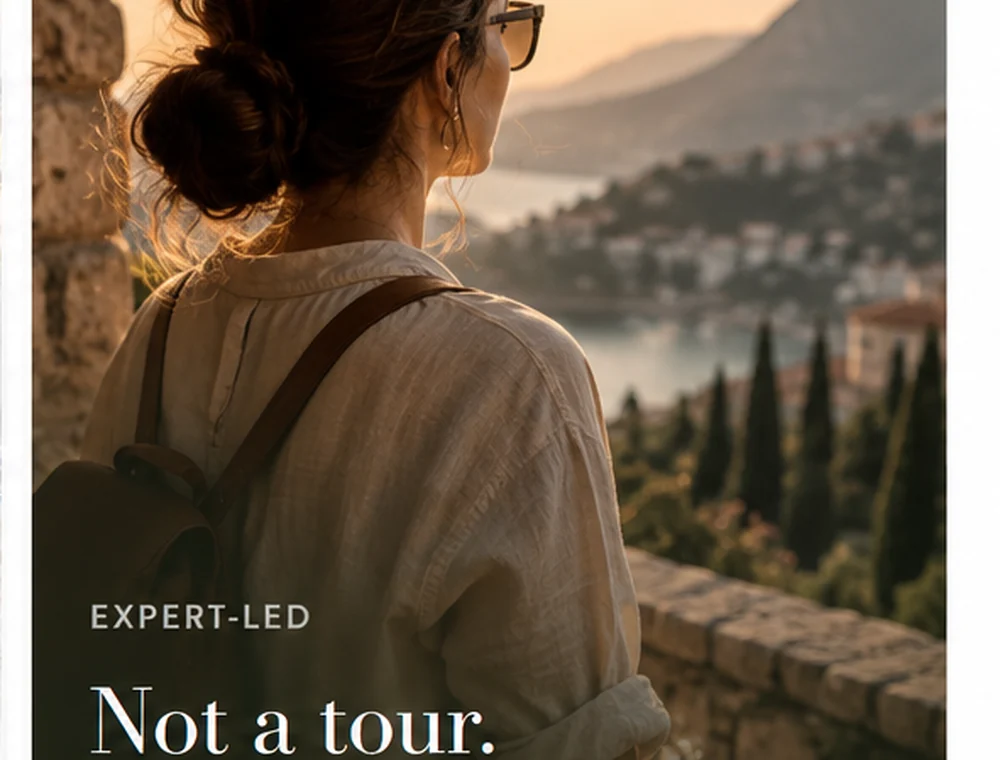 Expert-led local experience photographed in warm evening light