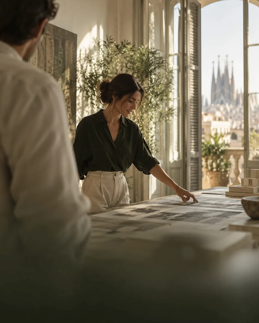 Rising cultural host overlooking a European lakeside landscape